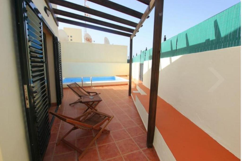 Villa con piscina, vistas, dunas, mar, 6 personas Corralejo Esterno foto